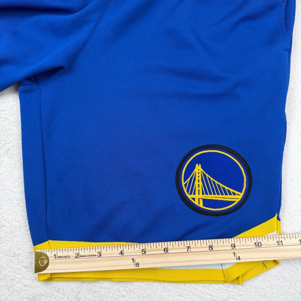 NBA Golden State Warriors Stephen Curry 30 Basketball Shorts‎ Mens Medium Blue